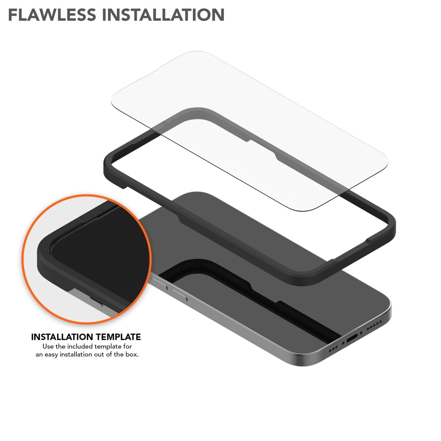 iPhone 16 Pro Tempered Glass Screen Protector