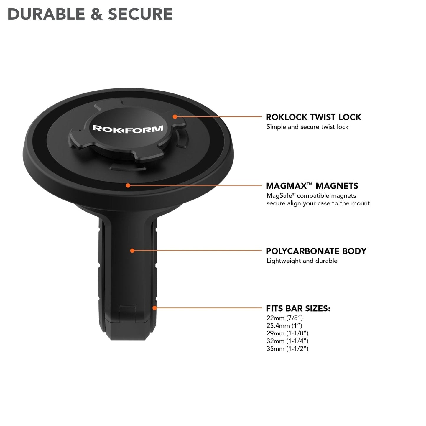 Universal Bike Bar Mount